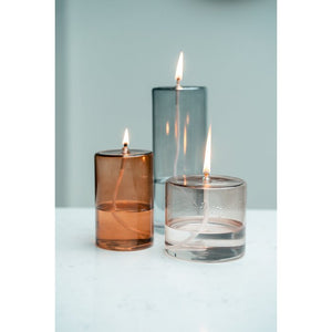 OIL LAMP GREY