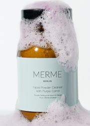 FACIAL POWDER CLEANSER WITH PURPLE CARROT